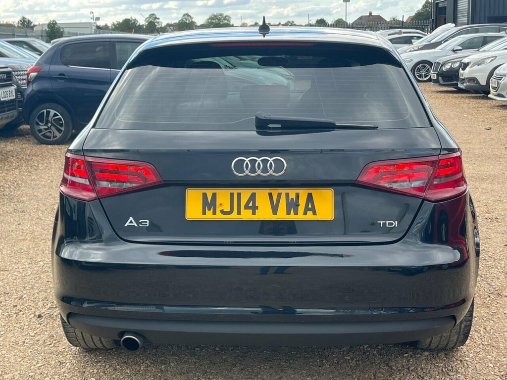 Audi A3 Tdi S Line Black #16