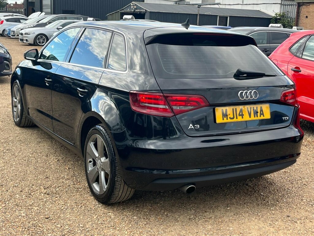 Audi A3 Tdi S Line Black #13