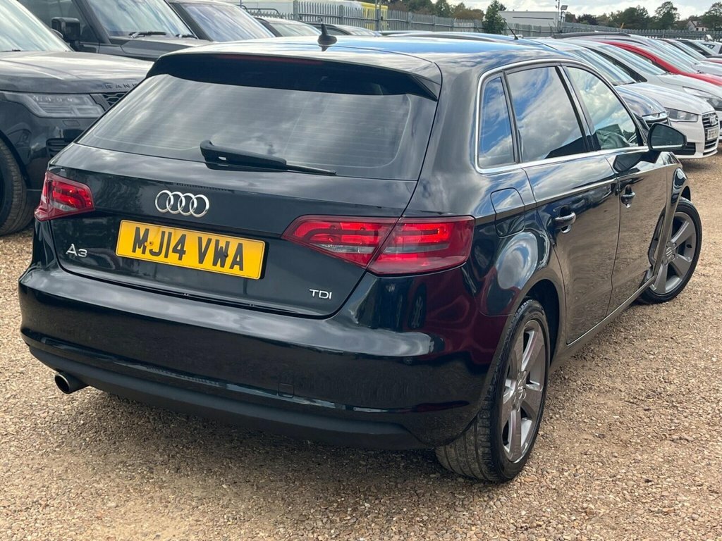 Audi A3 Tdi S Line Black #19
