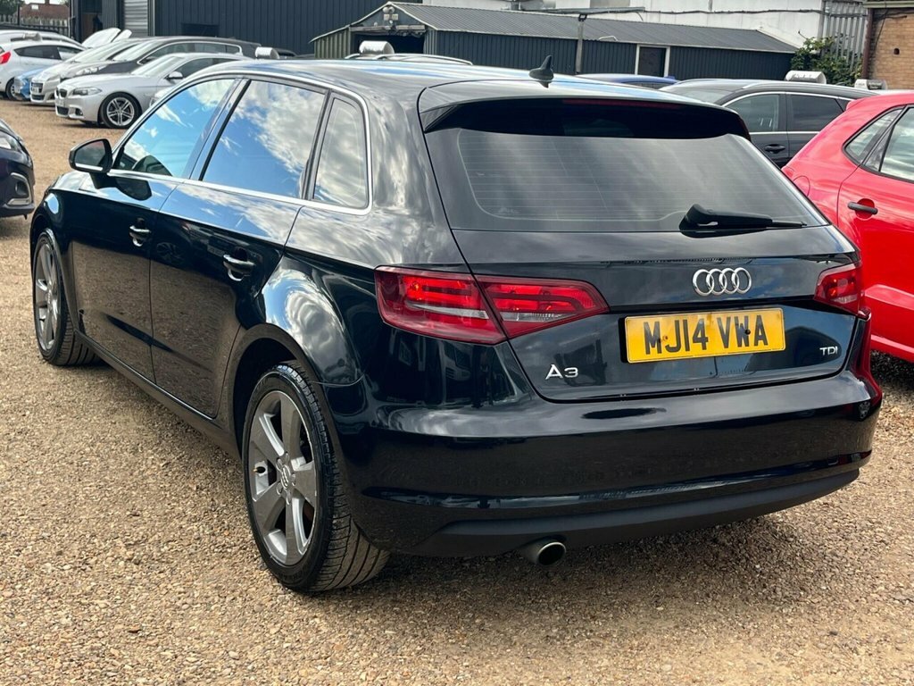 Audi A3 Tdi S Line Black #14