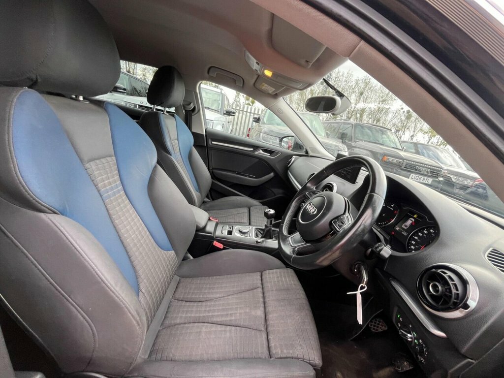 Audi A3 Tdi S Line Black #26