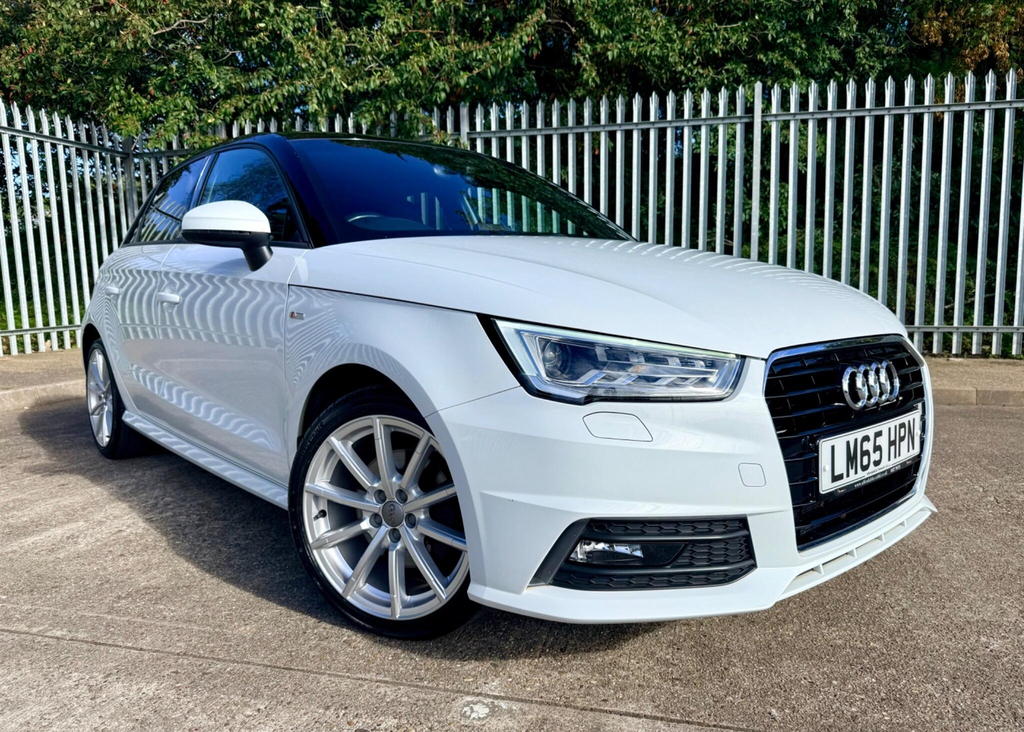 Audi A1 1.6 Tdi S Line Sportback Euro 6 Ss White