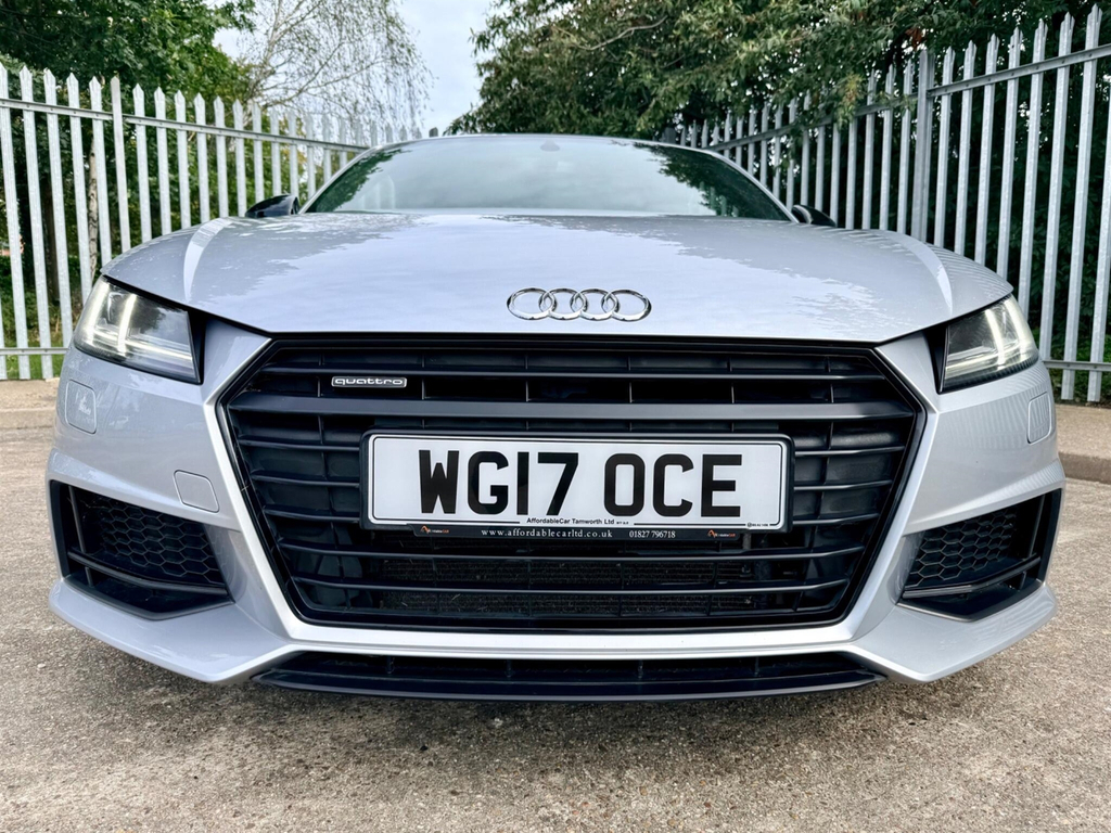 Audi TT 2.0 Tdi Black Edition S Tronic Quattro Euro 6 Ss Silver #5