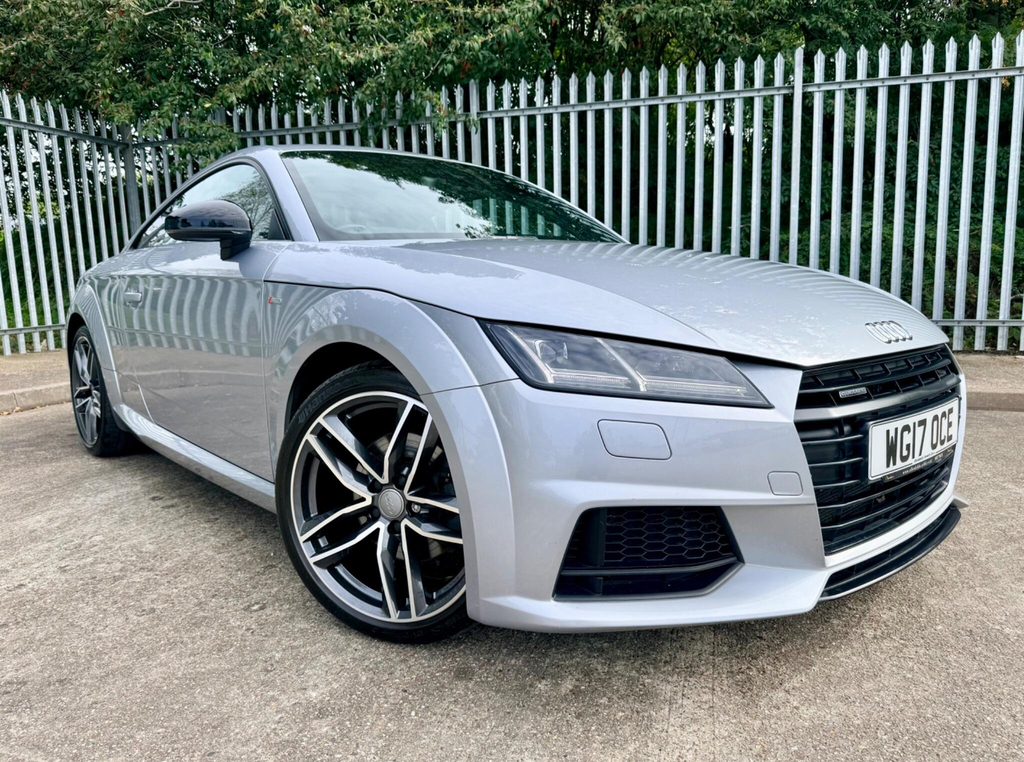 Audi TT 2.0 Tdi Black Edition S Tronic Quattro Euro 6 Ss Silver
