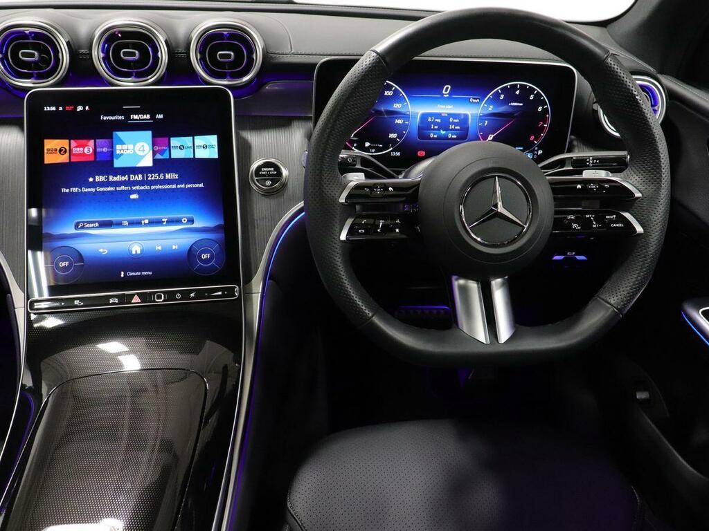 Mercedes-Benz GLC Class Glc 300E 4Matic Amg Line Premium Plus Coupe 9G Black #4