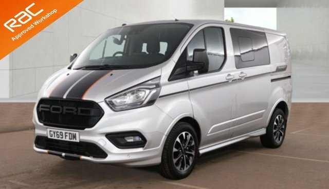 Ford Transit Custom 2.0 310 Ecoblue Sport Silver