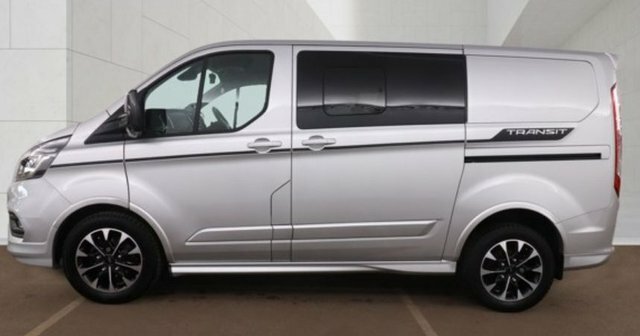 Ford Transit Custom 2.0 310 Ecoblue Sport Silver #3