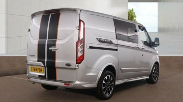 Ford Transit Custom 2.0 310 Ecoblue Sport Silver #2