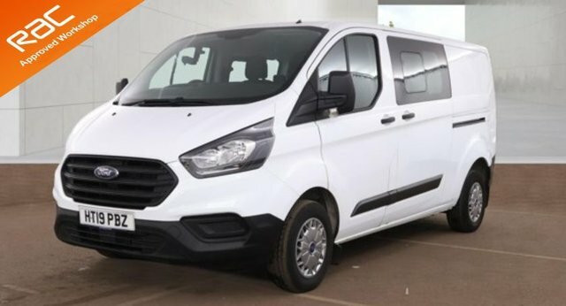Ford Transit Custom 2.0 300 Base Pv L1 H1 104 Bhp In White With 41,98 White #1