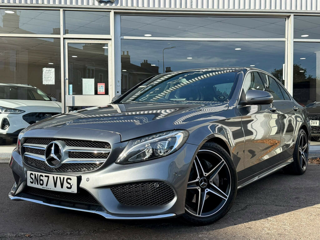 Mercedes-Benz C Class 1.6 C200d Amg Line G-tronic Euro 6 Ss Grey