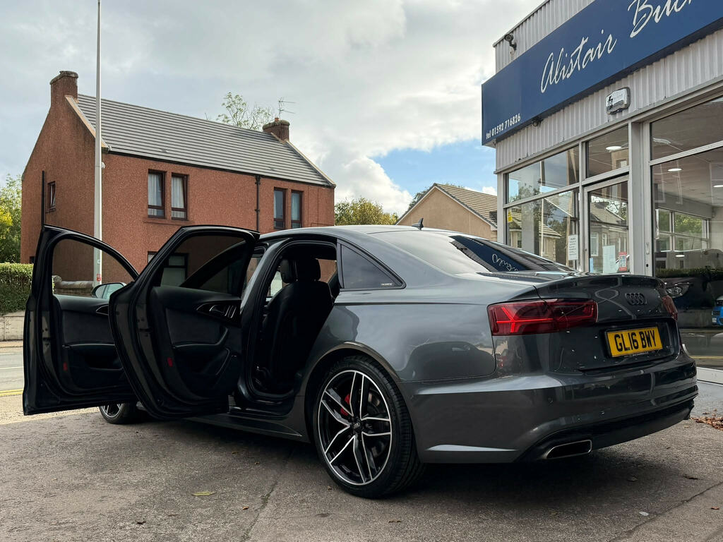 Audi A6 Saloon 3.0 Bitdi V6 Black Edition Tiptronic Quattro Euro Grey #5