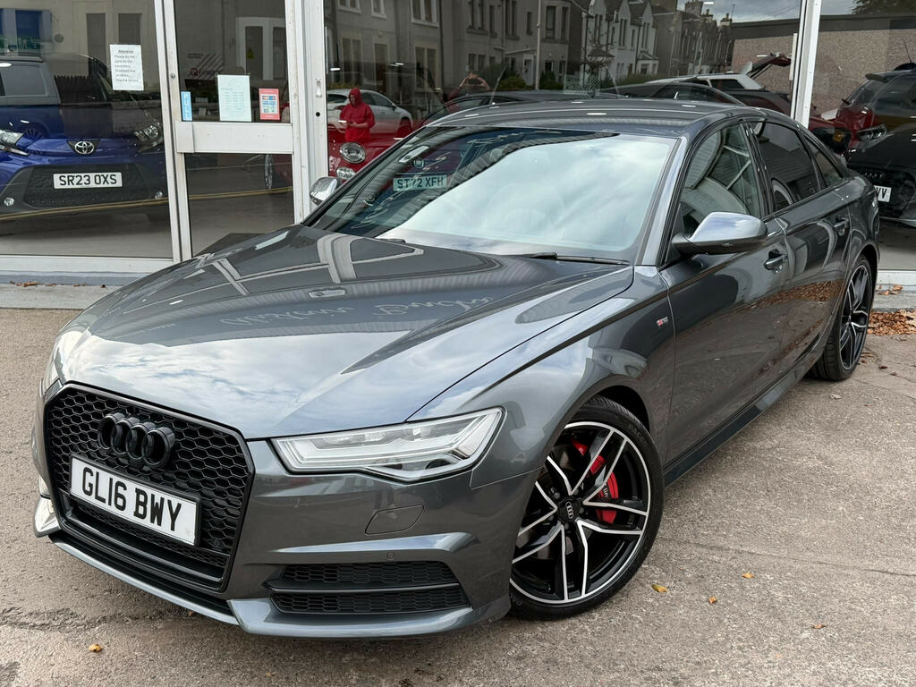 Audi A6 Saloon 3.0 Bitdi V6 Black Edition Tiptronic Quattro Euro Grey #6