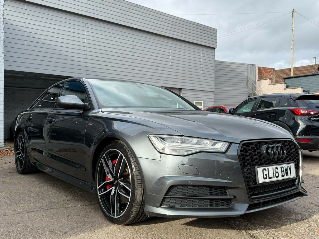 Audi A6 Saloon 3.0 Bitdi V6 Black Edition Tiptronic Quattro Euro Grey #2