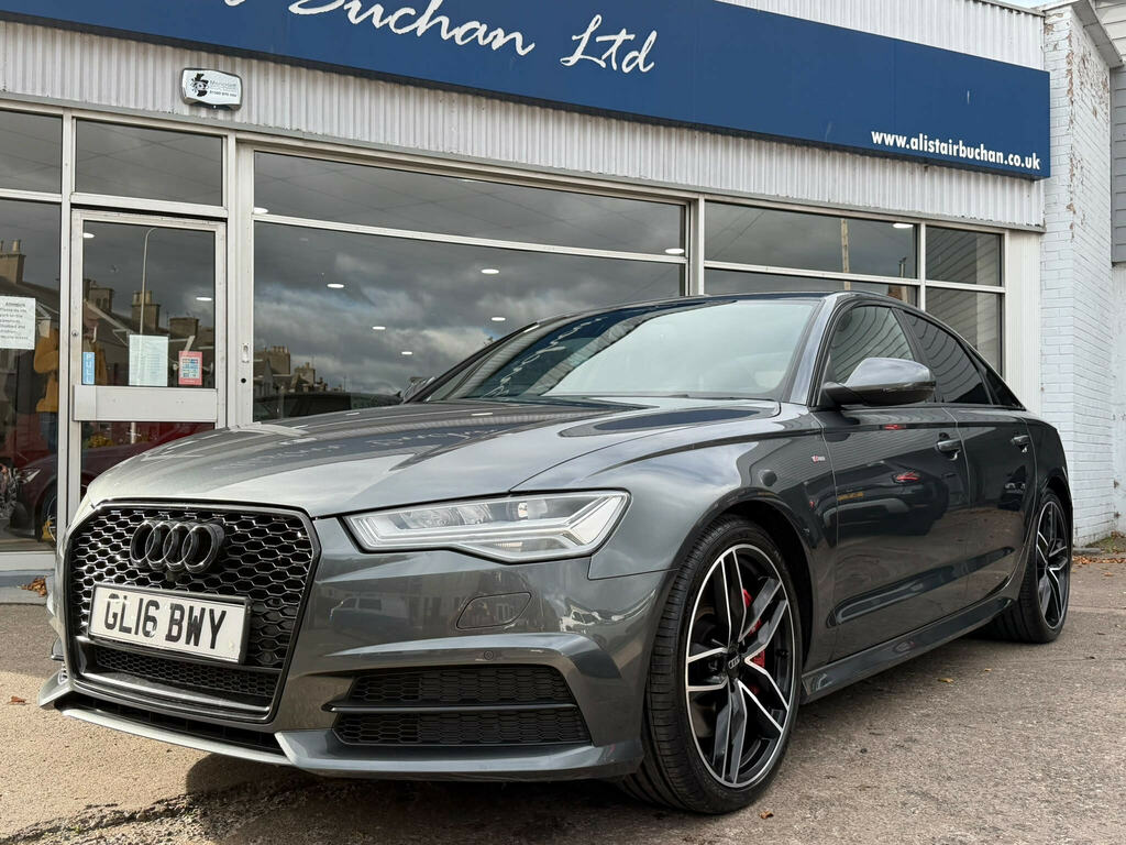 Audi A6 Saloon 3.0 Bitdi V6 Black Edition Tiptronic Quattro Euro Grey #4