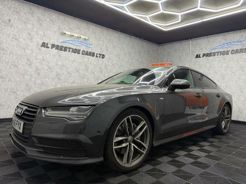 Audi A7 3.0 Tdi V6 Black Edition Sportback S Tronic Quattr Grey