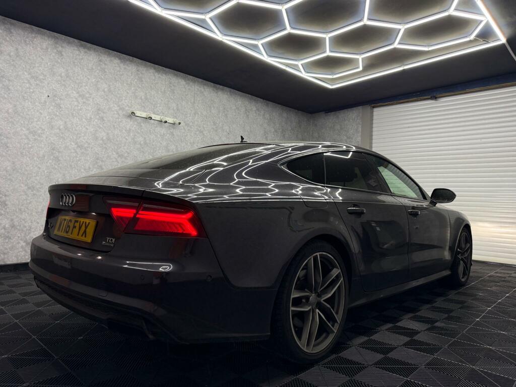 Audi A7 3.0 Tdi V6 Black Edition Sportback S Tronic Quattr Grey #4