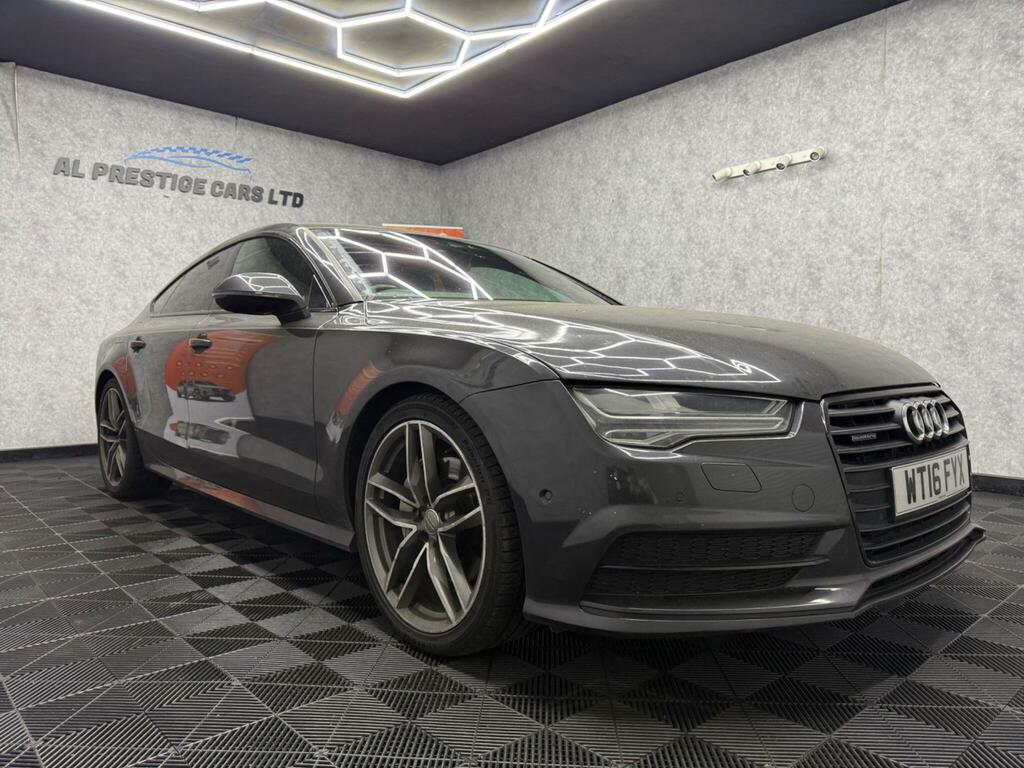 Audi A7 3.0 Tdi V6 Black Edition Sportback S Tronic Quattr Grey #5