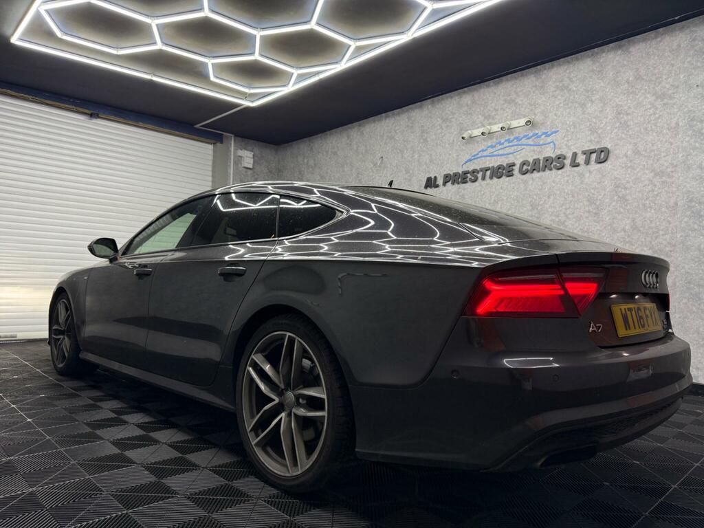 Audi A7 3.0 Tdi V6 Black Edition Sportback S Tronic Quattr Grey #6