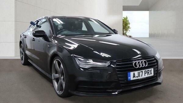 Audi A7 Black Edition Black #4