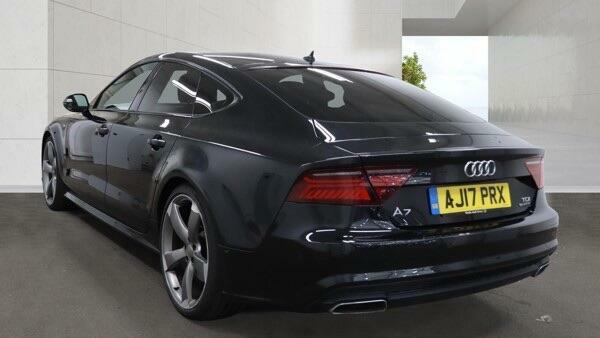 Audi A7 Black Edition Black #5
