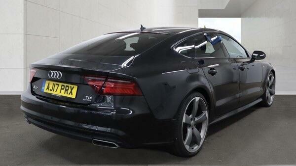 Audi A7 Black Edition Black #3
