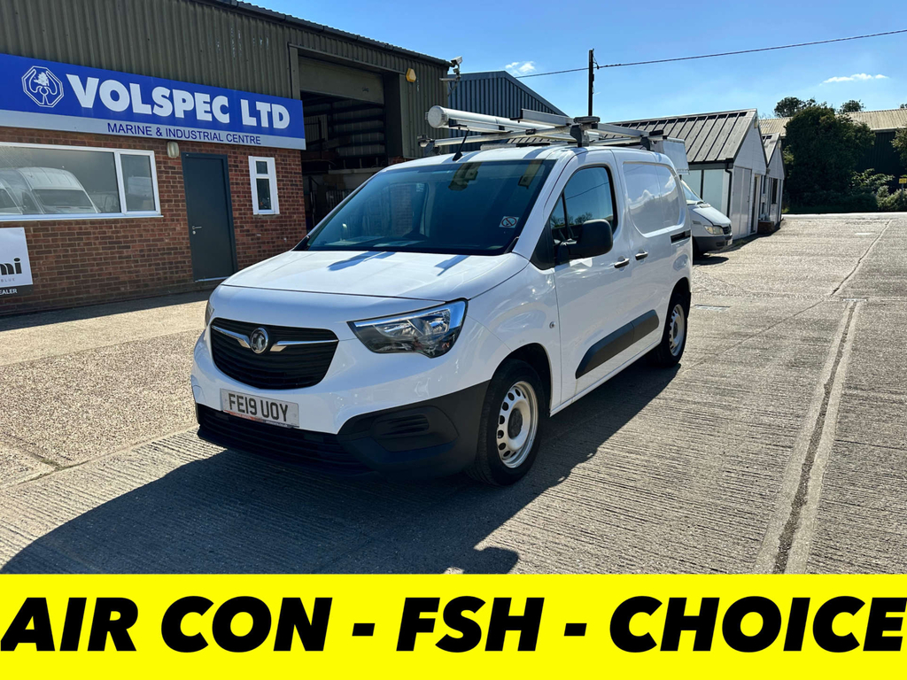 Vauxhall Combo Turbo D 2300 Edition Panel Van L1 H1 FE19UOY White