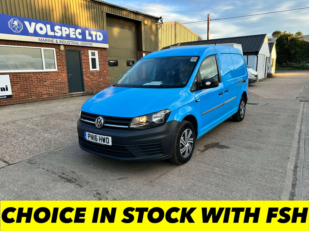 Volkswagen Caddy Maxi C20 Bluemotion Tech Startline Panel Van Man Blue