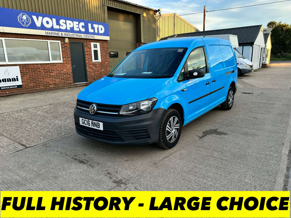 Volkswagen Caddy Maxi C20 Bluemotion Tech Startline Panel Van Man Blue
