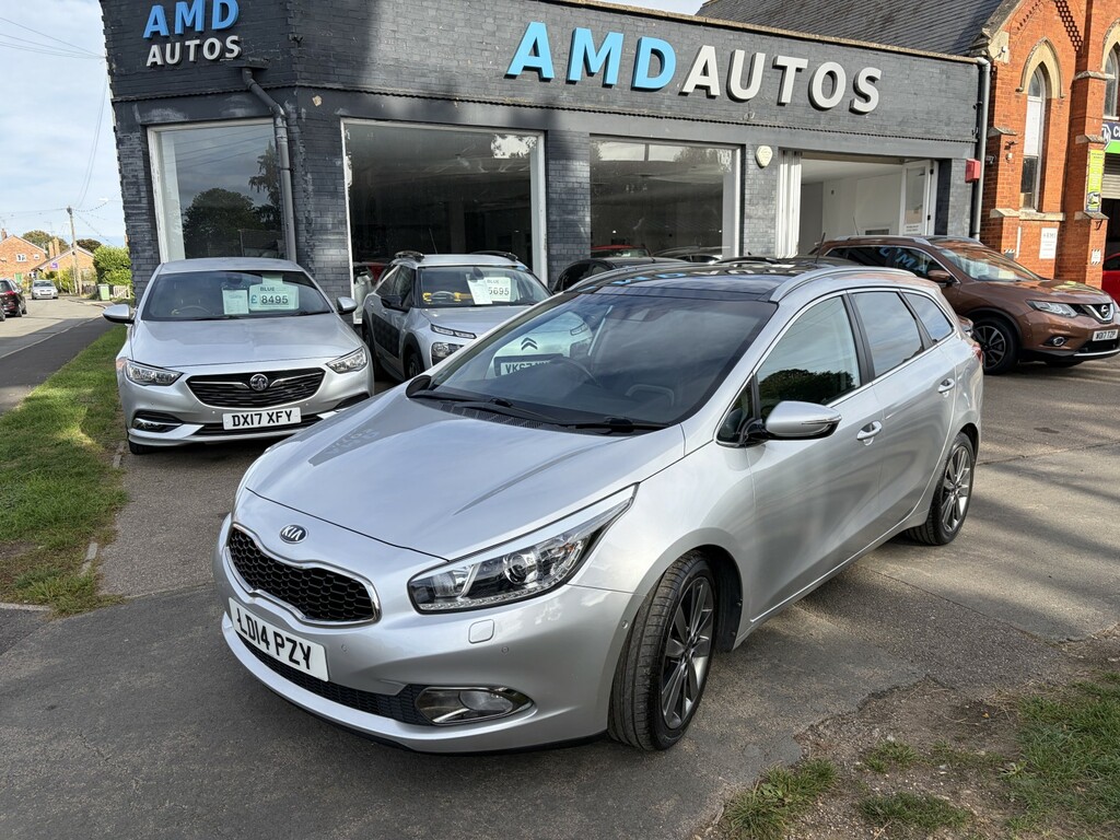 Kia Ceed Estate 1.6 Crdi Ecodynamics 4 Tech 2014 Silver