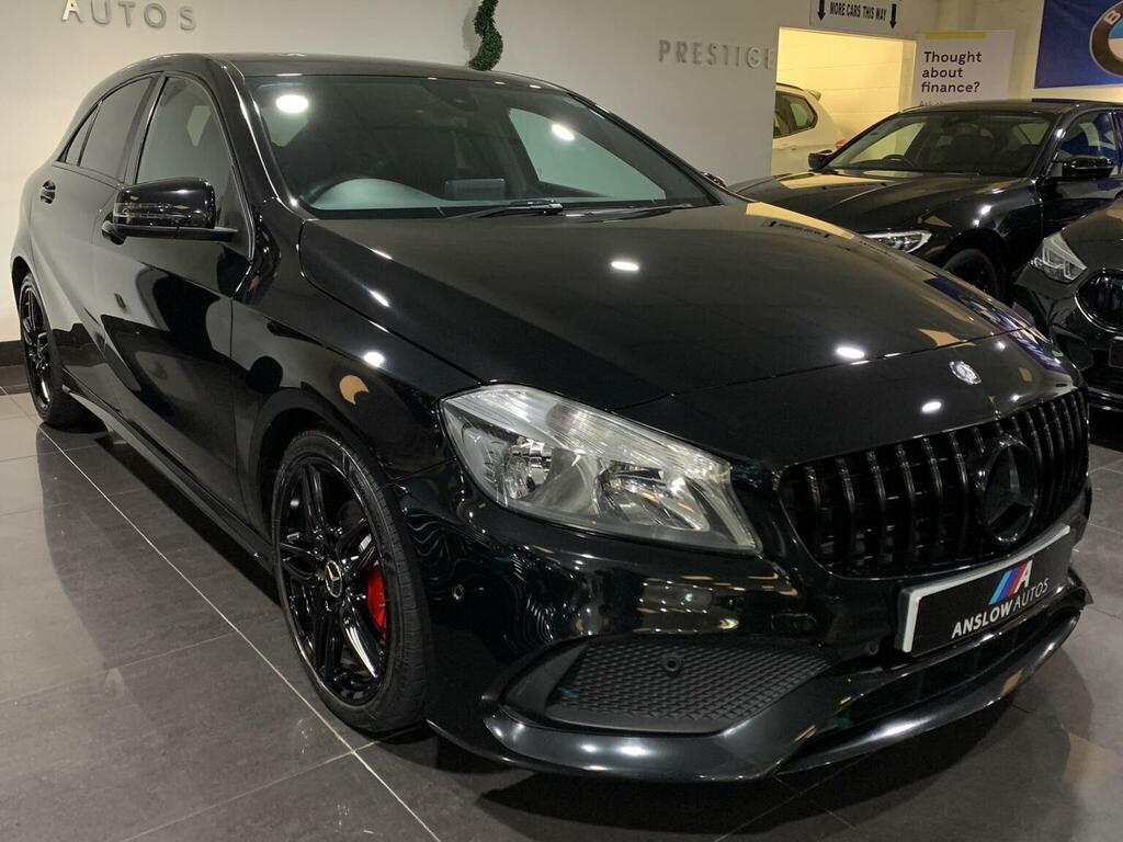 Mercedes-Benz A Class 1.6 A180 Amg Line Executive 7G-dct Euro 6 Ss Black #3