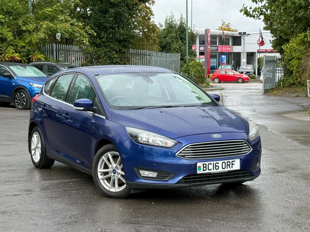 Ford Focus 1.0T Ecoboost Zetec Euro 6 Ss BC16ORF Blue