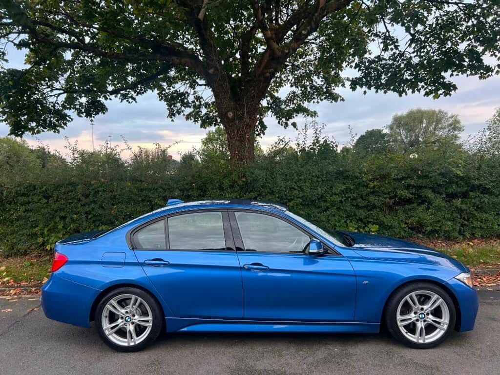 BMW 3 Series 320D M Sport Convertible Blue #2