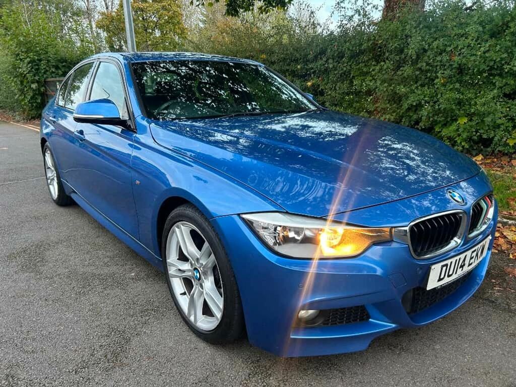 BMW 3 Series 320D M Sport Convertible Blue #1
