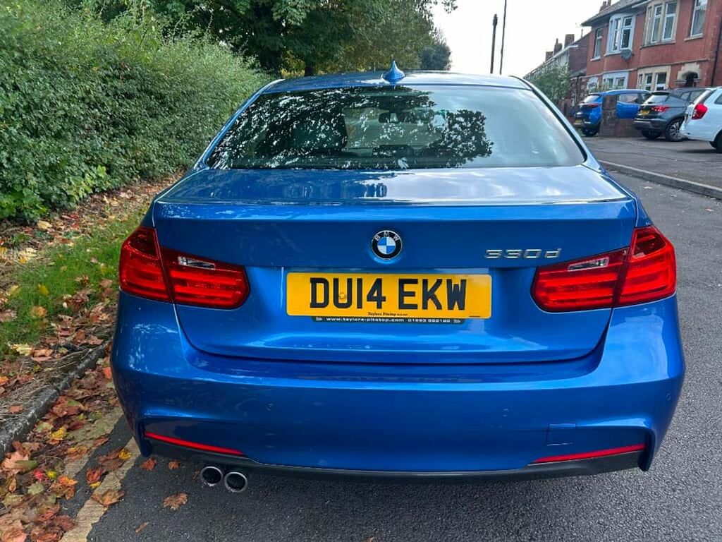 BMW 3 Series 320D M Sport Convertible Blue #6
