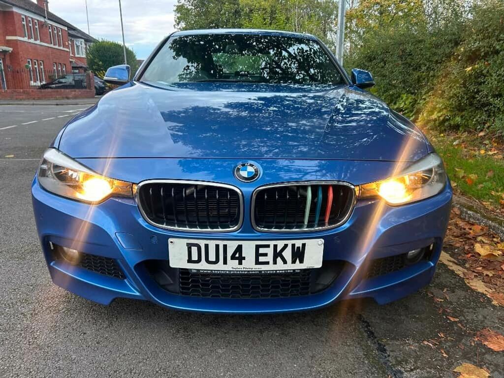 BMW 3 Series 320D M Sport Convertible Blue #7