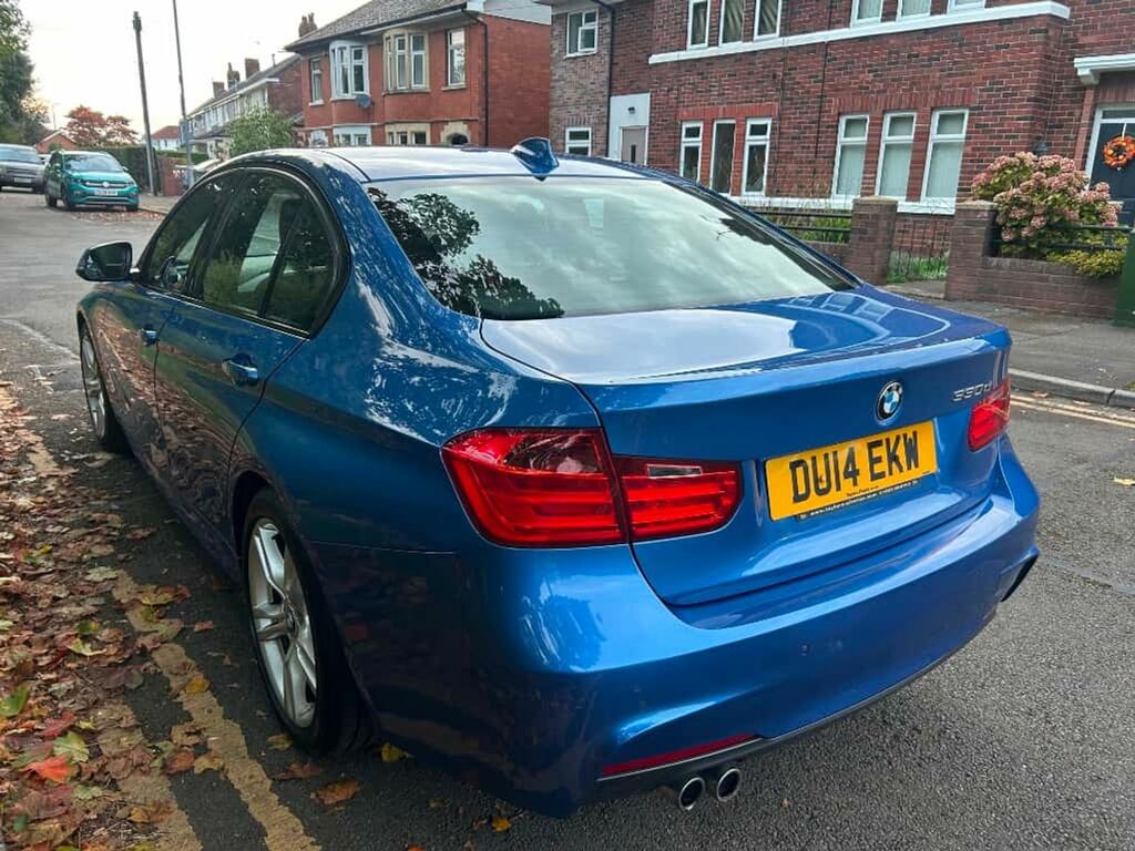 BMW 3 Series 320D M Sport Convertible Blue #5
