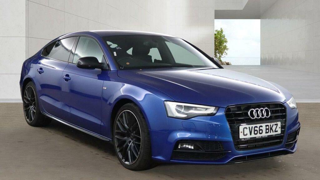 Audi A5 1.8 Tfsi Black Edition Plus Sportback Multitronic Blue