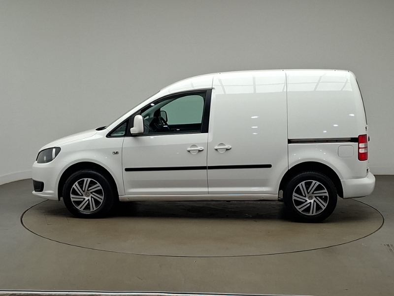Volkswagen Caddy 1.6 Tdi 102Ps Startline Van GK17JFU White #4