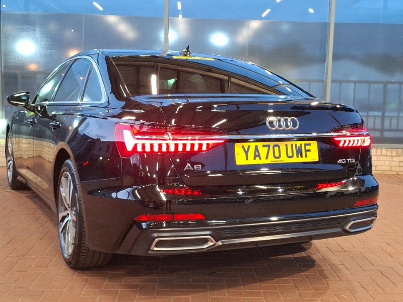 Audi A6 40 Tdi S Line S Tronic YA70UWF Black #2