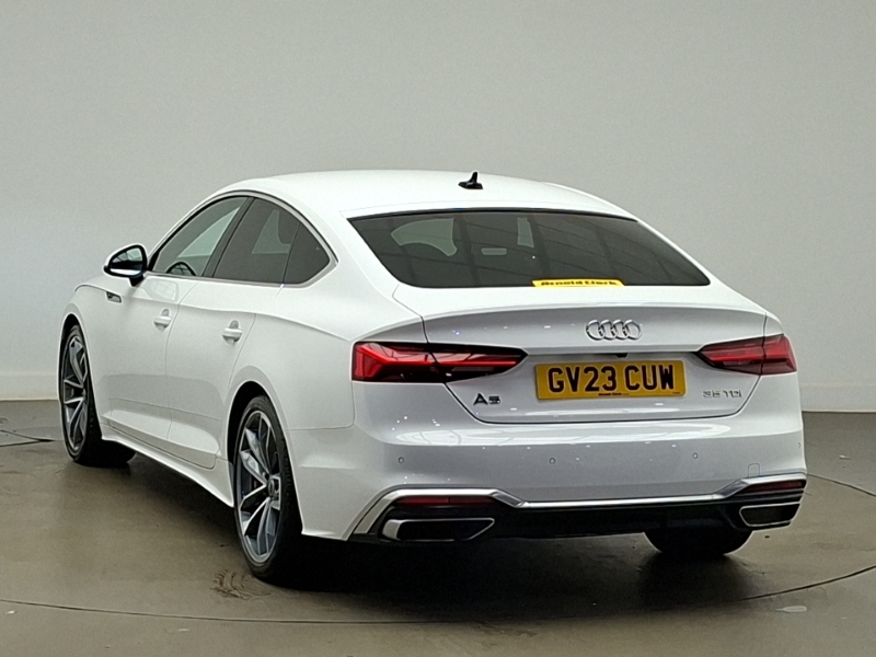 Audi A5 35 Tdi S Line S Tronic GV23CUW White #2
