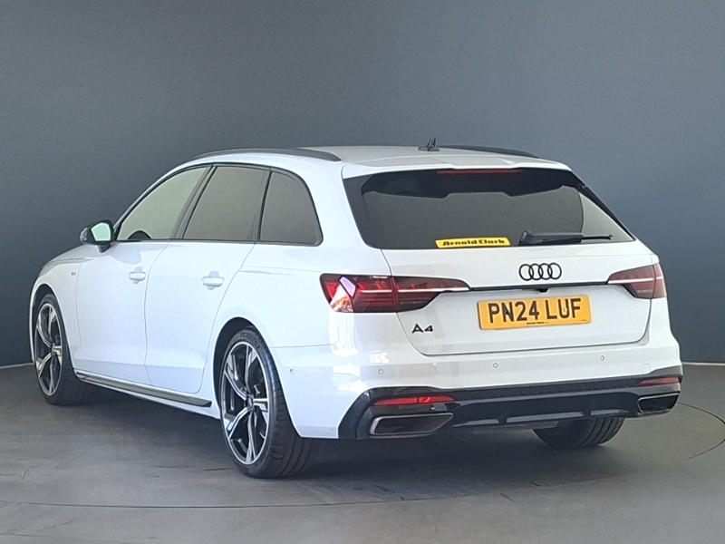 Audi A4 35 Tfsi Black Edition S Tronic Tech Pack PN24LUF White #2