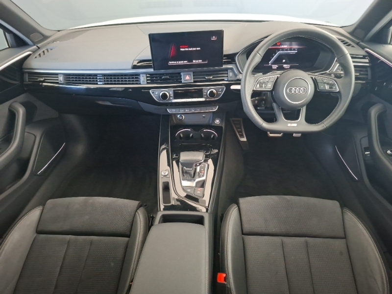Audi A4 35 Tfsi Black Edition S Tronic Tech Pack PN24LUF White #3