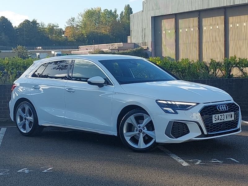 Audi A3 30 Tfsi S Line Comfortsound White #6