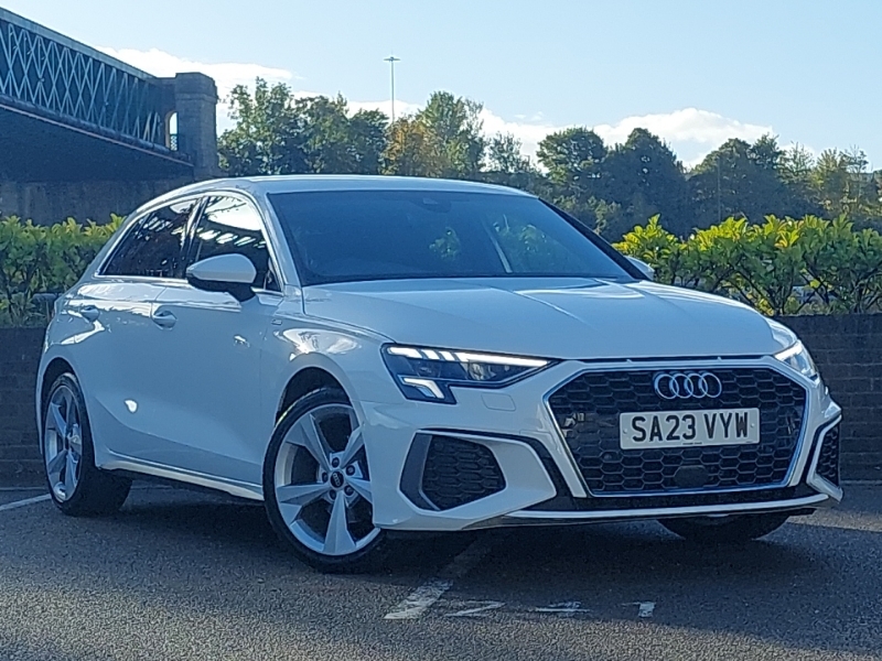 Audi A3 30 Tfsi S Line Comfortsound White
