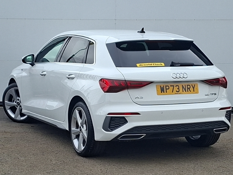 Audi A3 30 Tfsi S Line White #2