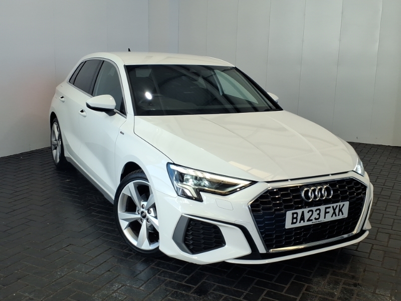 Audi A3 35 Tdi S Line S Tronic White