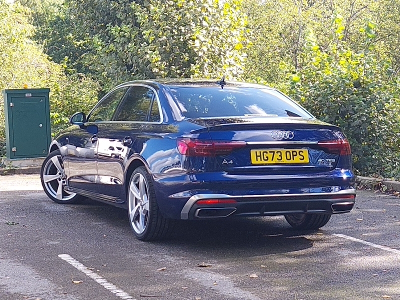Audi A4 40 Tfsi 204 S Line S Tronic Blue #2