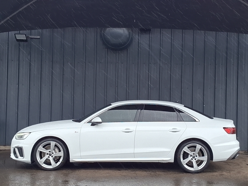 Audi A4 40 Tfsi 204 S Line S Tronic BL24JRO White #4