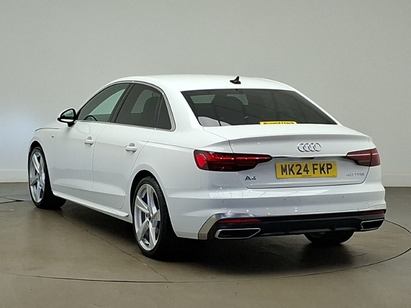 Audi A4 40 Tfsi 204 S Line S Tronic White #2