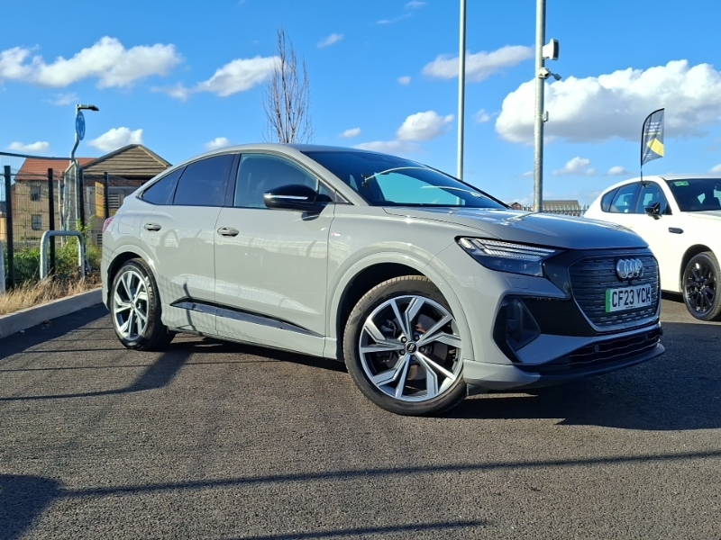 Audi Q4 E Tron Audi Q4 E-tron Sportback Sportback Q4 Vorsprung 40 Silver #7